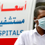Saudi Arabian man trying to avoid new virus